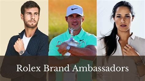 rolex ambassadors list